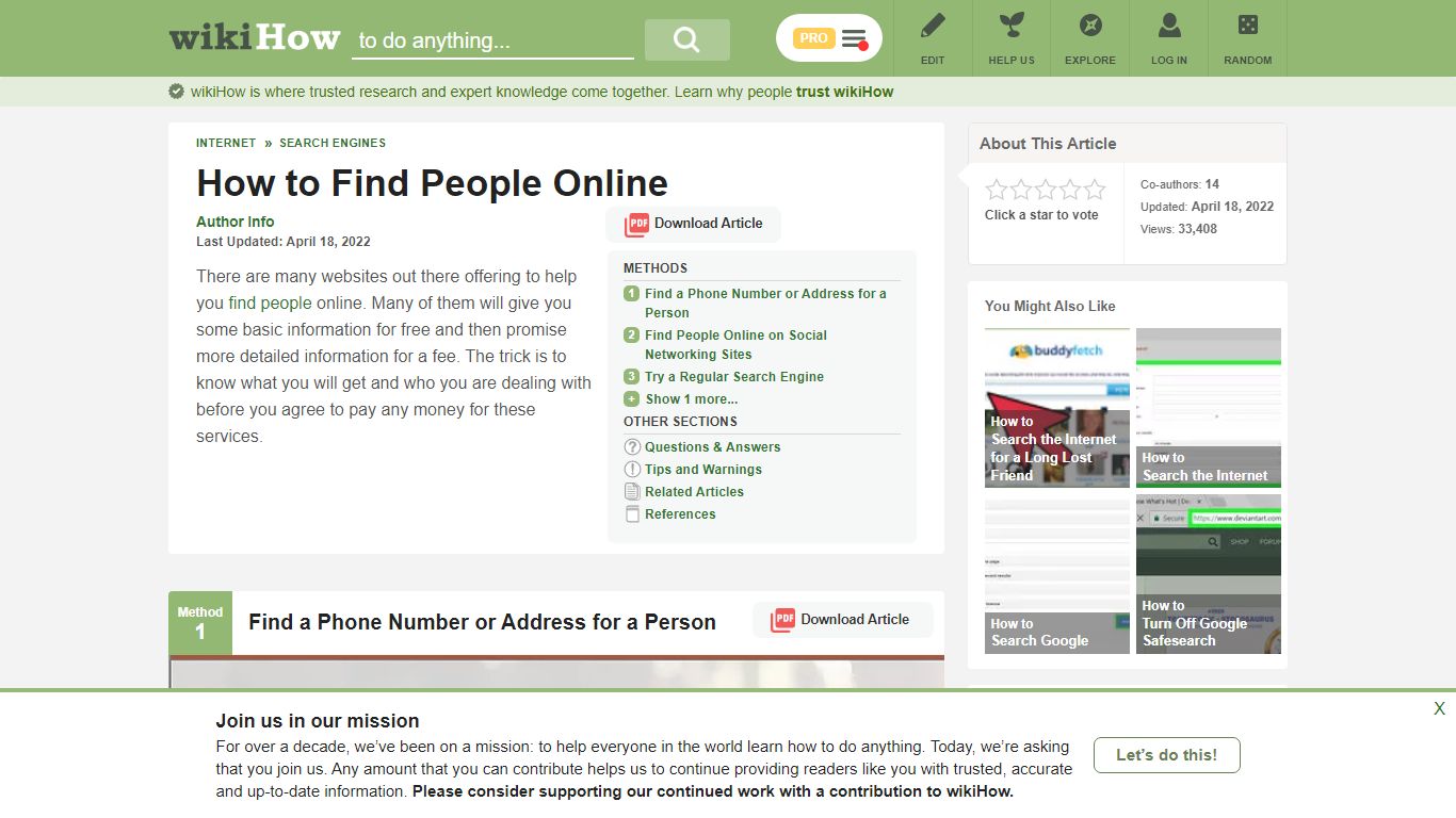 4 Ways to Find People Online - wikiHow