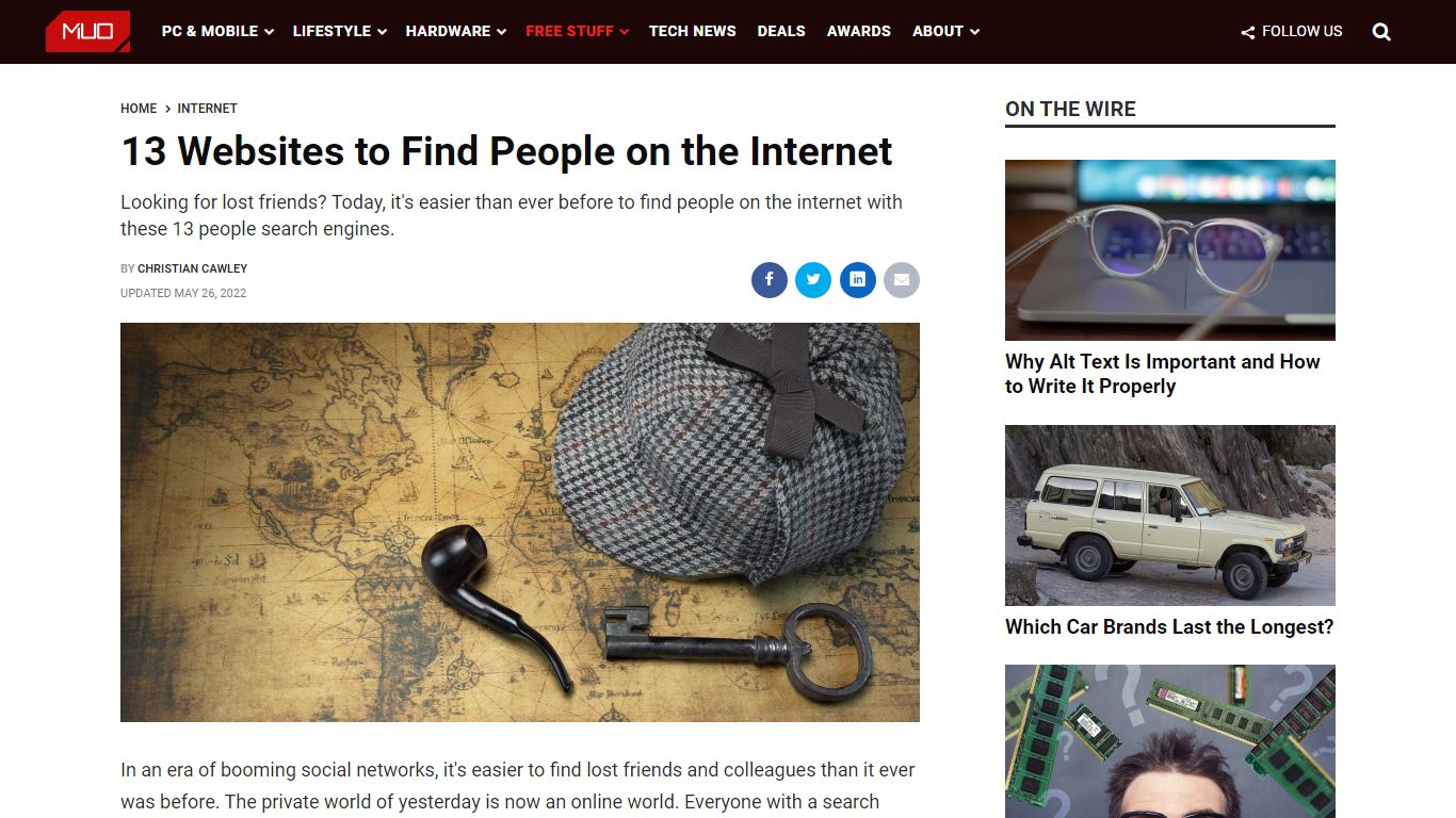 13 Websites to Find People on the Internet - MUO